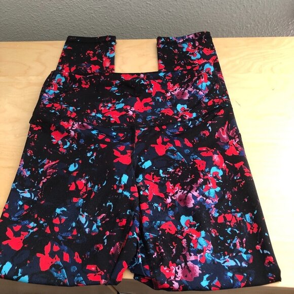 Zella Nordstrom Active Floral Leggings - 25" Inseam - Picture 3 of 7